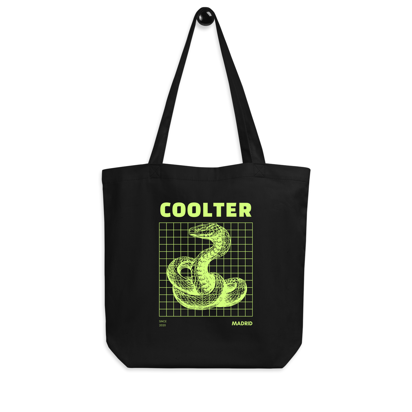 TOTE BAG ALGODÓN ORGÁNICO "CIBER SNAKE"
