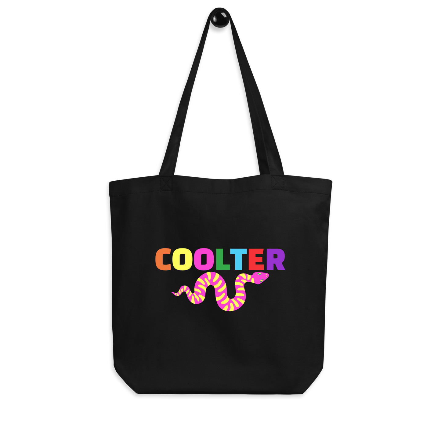 TOTE BAG ALGODÓN ORGÁNICO "RAIBOW SNAKE"