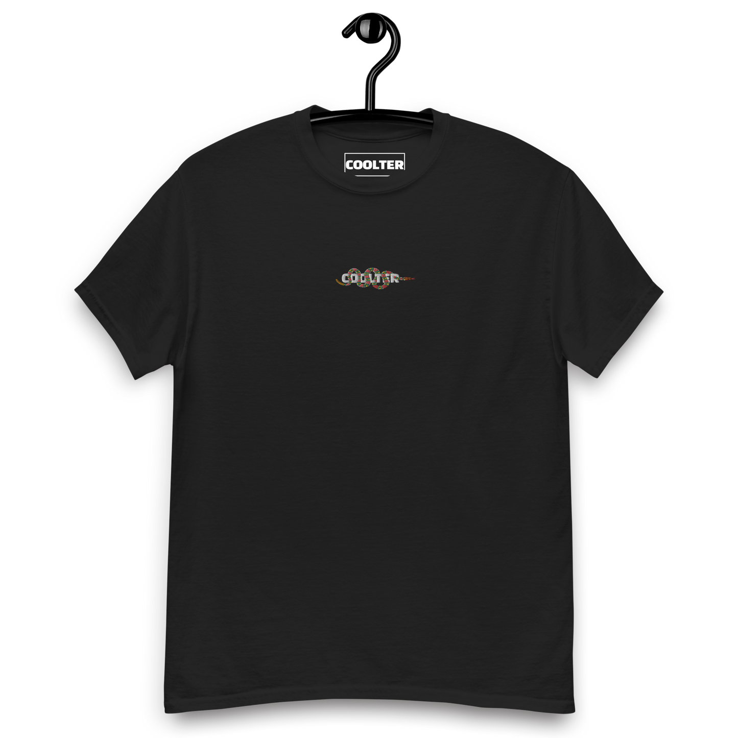 CAMISETA ALGODÓN CON BORDADO Y ESTAMPA "COOLTER TEMPTATION"