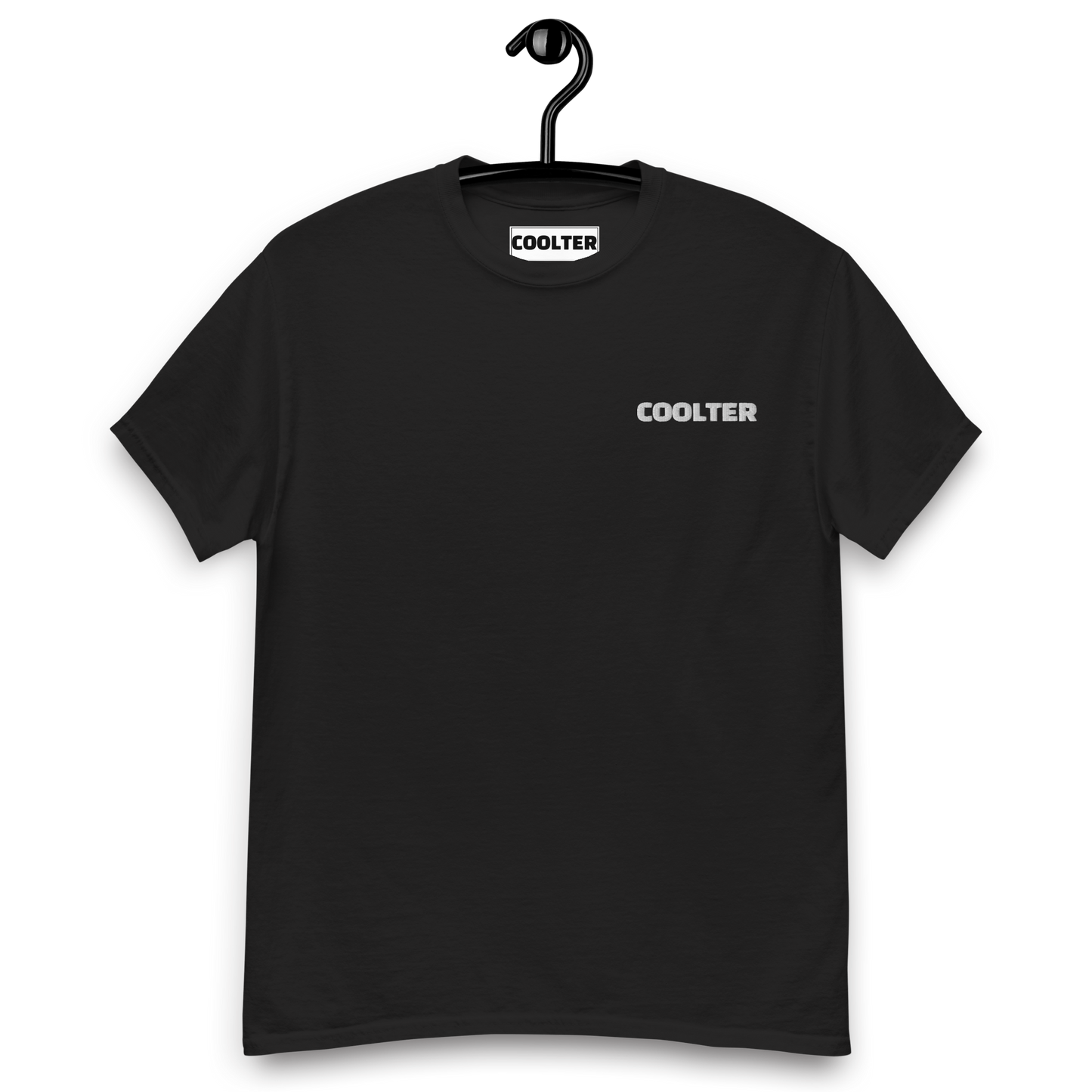 CAMISETA ALGODÓN CON BORDADO Y ESTAMPA "SKULL COOLTER"