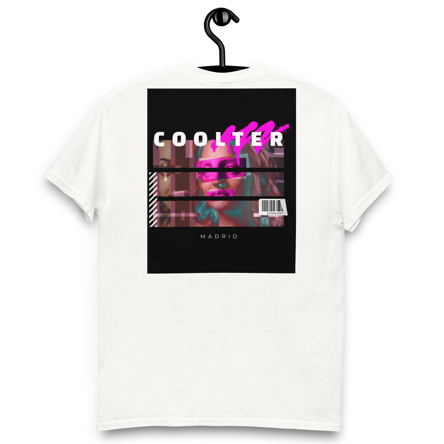 CAMISETA ALGODÓN CON BORDADO Y ESTAMPA "COOLTER ART"