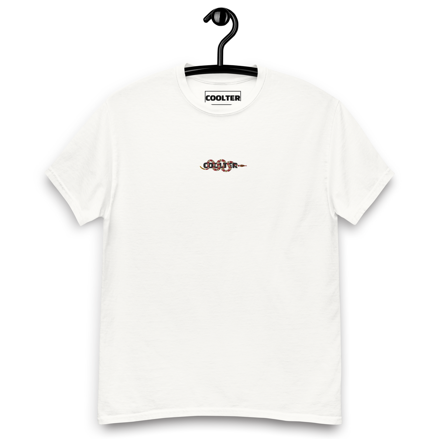 CAMISETA ALGODÓN CON BORDADO Y ESTAMPA "COOLTER TEMPTATION"