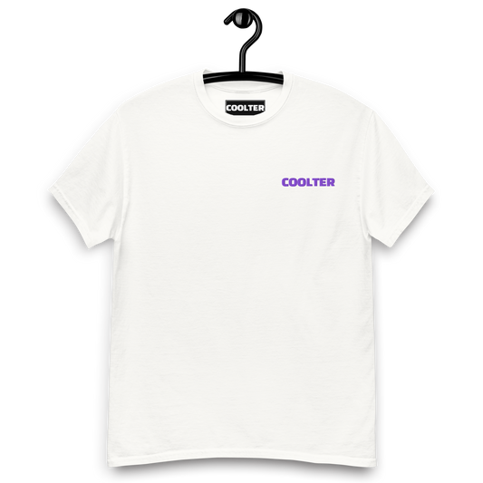 CAMISETA ALGODÓN CON BORDADO Y ESTAMPA "SKULL COOLTER"