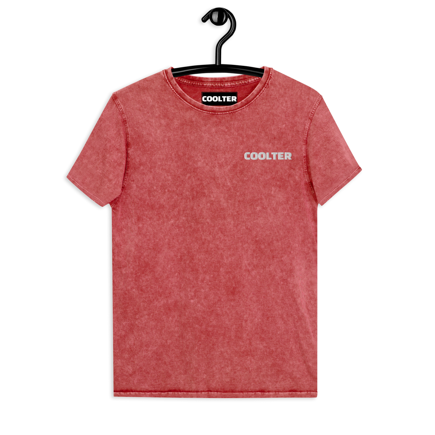 CAMISETA ALGODÓN ESTILO JEANS CON BORDADO "COOLTER"