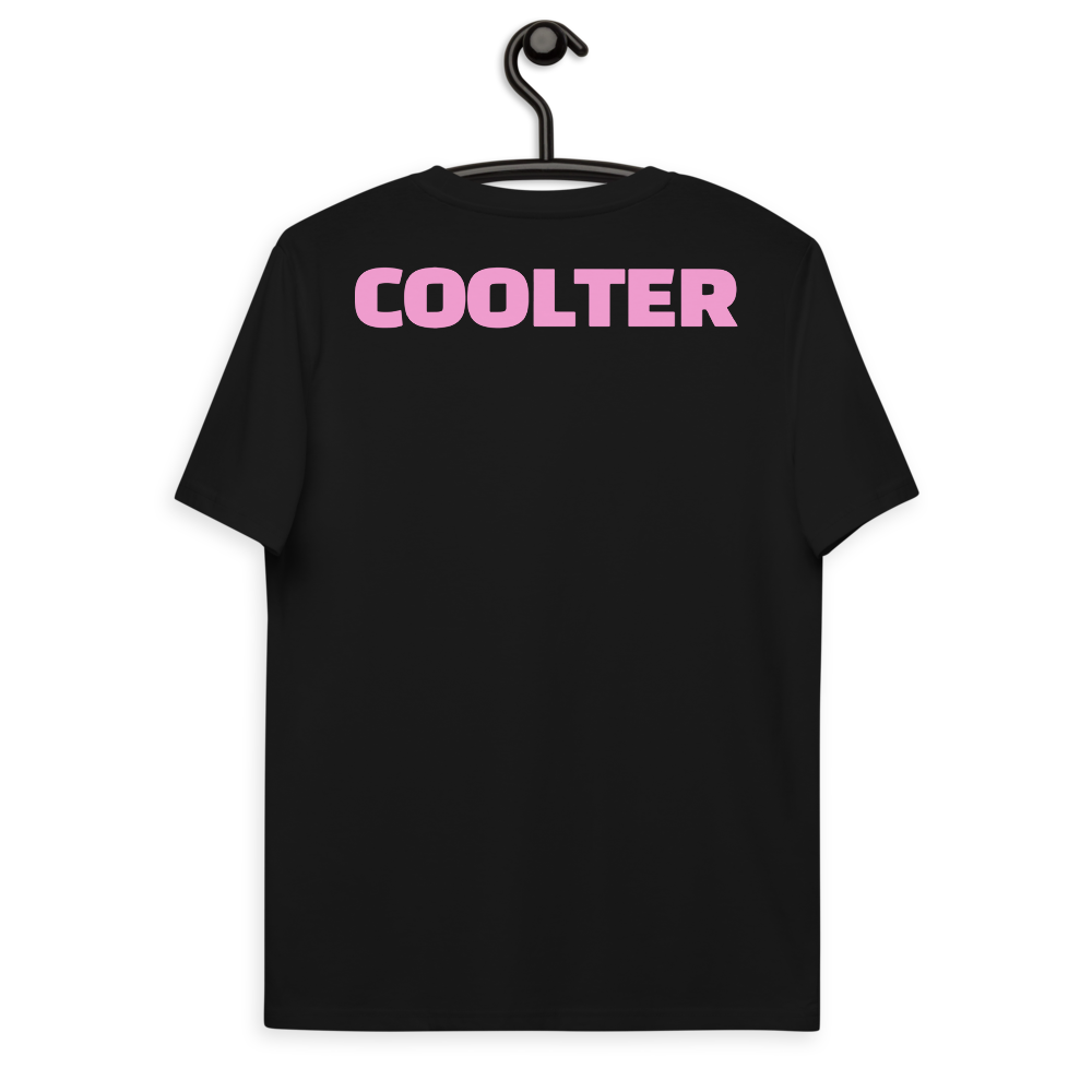 CAMISETA ALGODÓN ORGÁNICO CON ESTAMPA "ROSE FLAMINGO"