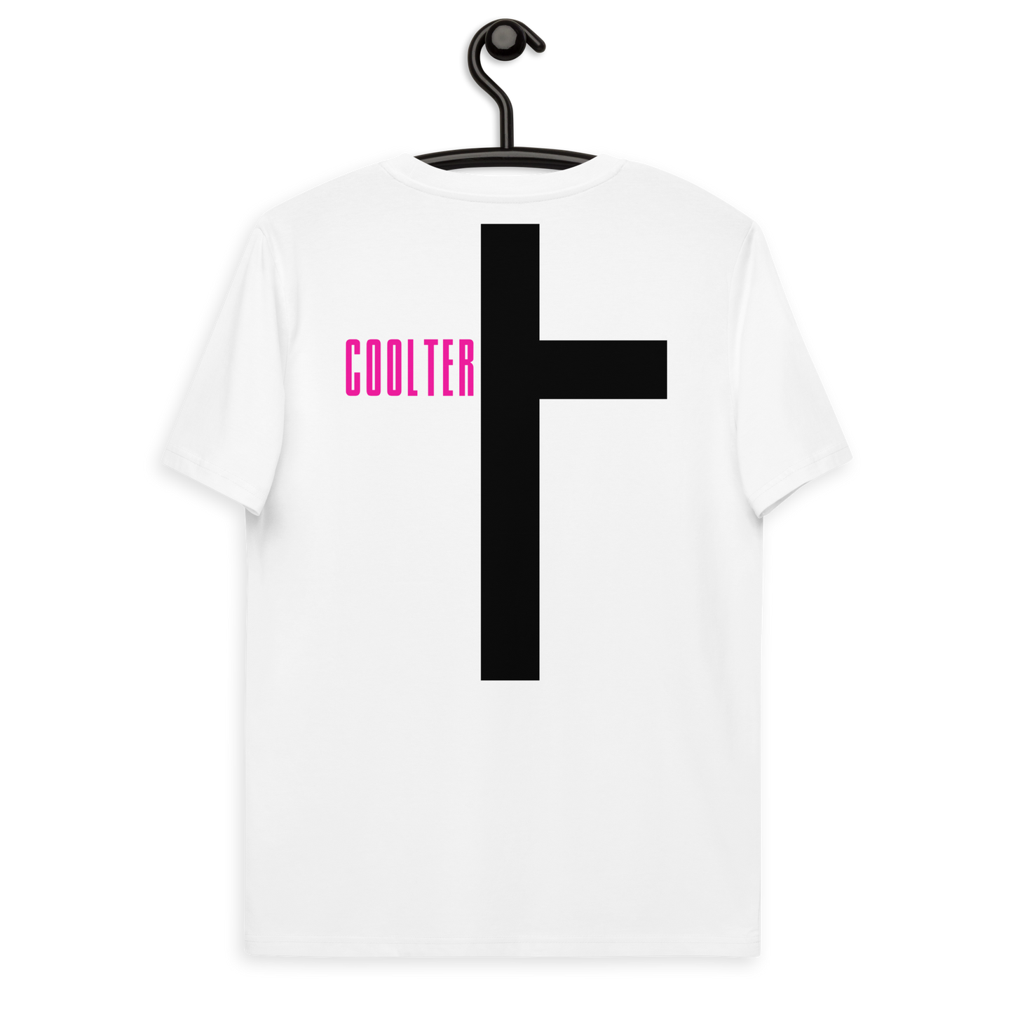 CAMISETA ALGODÓN ORGÁNICO CON ESTAMPA "COOLTER CROSS"
