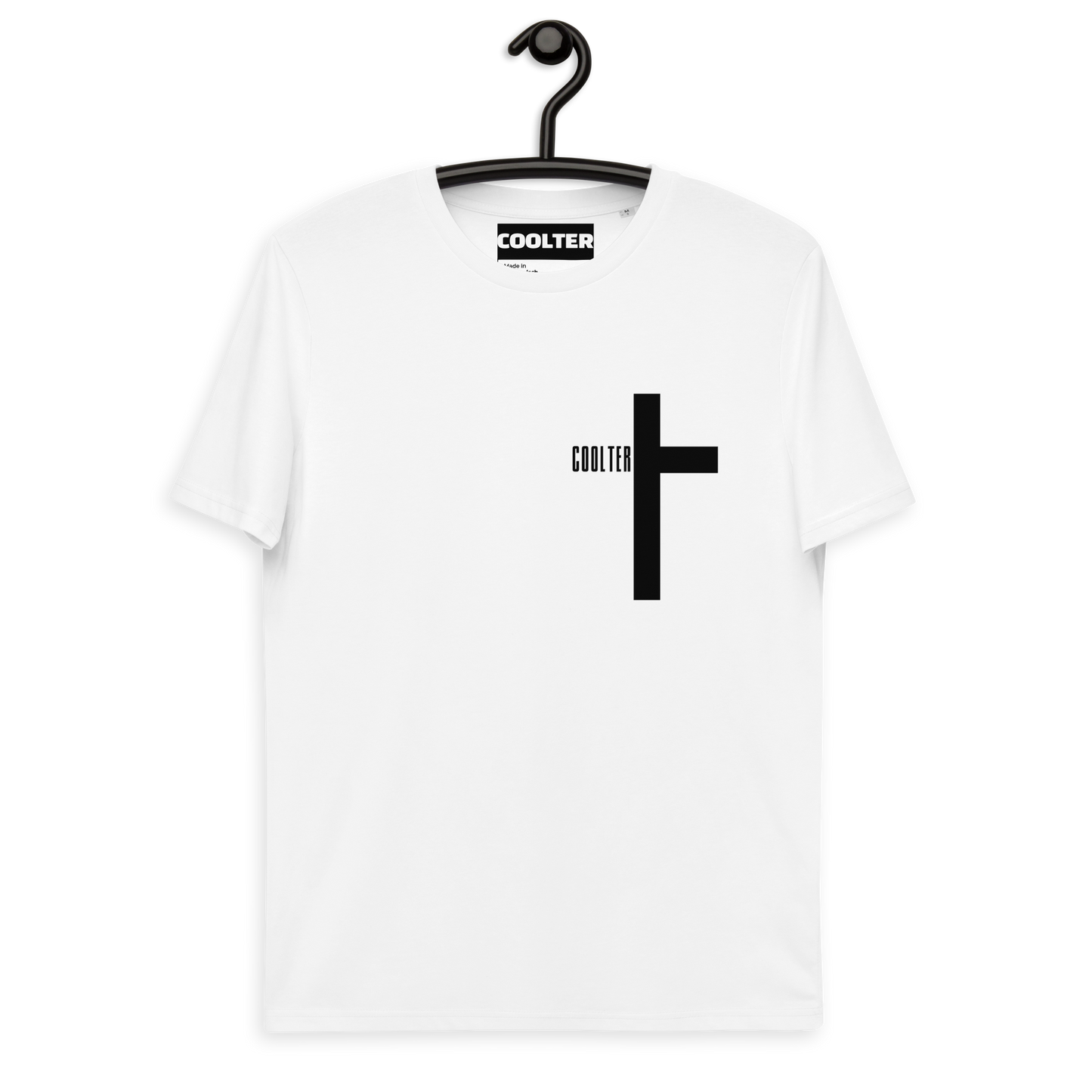 CAMISETA ALGODÓN ORGÁNICO CON ESTAMPA "COOLTER CROSS"