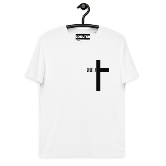 CAMISETA ALGODÓN ORGÁNICO CON ESTAMPA "COOLTER CROSS"