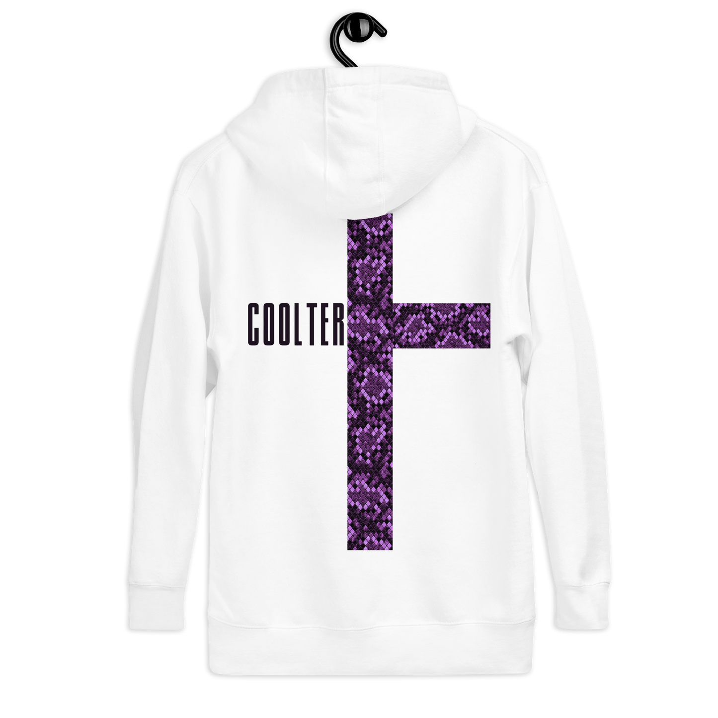 HODDIE DE ALGODÓN PREMIUM "PURPLE CROSS"