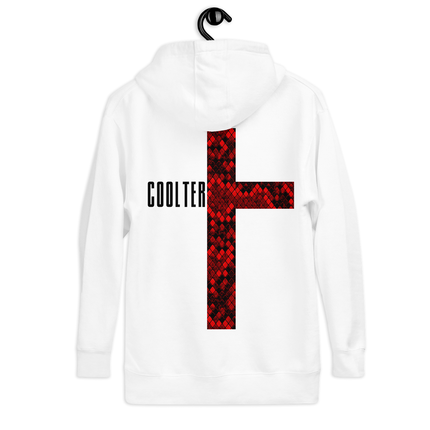 HODDIE DE ALGODÓN PREMIUM "BLEEDING CROSS"