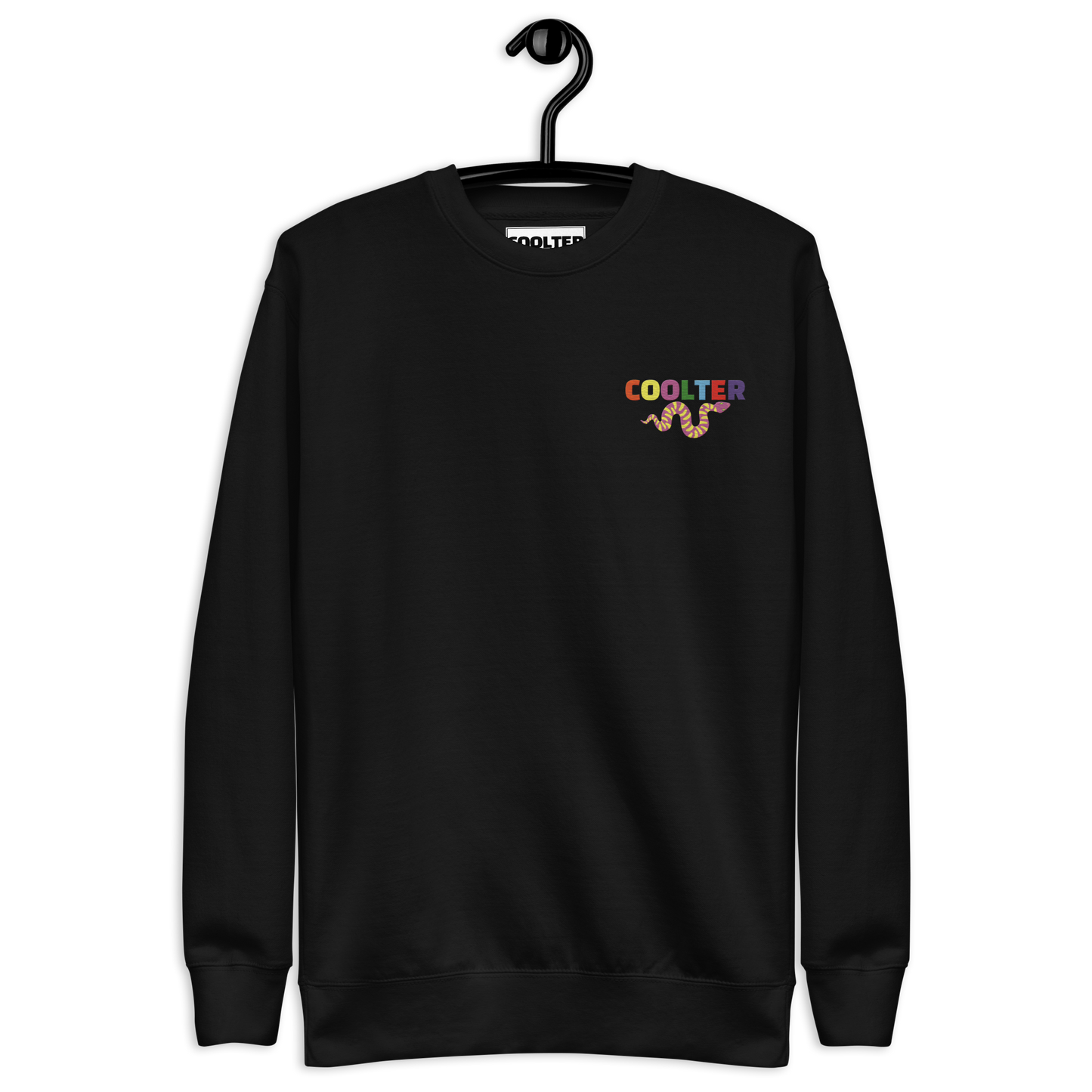 SUDADERA ALGODÓN PREMIUM CON BORDADO "RAINBOW SNAKE"