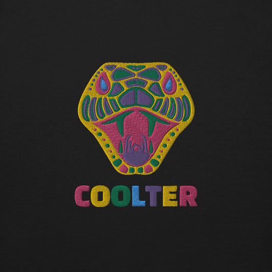 SUDADERA ALGODÓN PREMIUM CON BORDADO "YELLOW SNAKE"