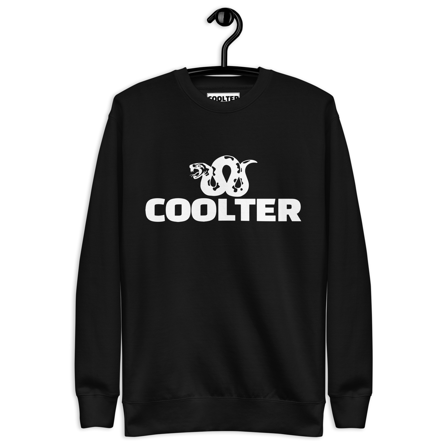 SUDADERA ALGODÓN PREMIUM CON ESTAMPA "CLASSIC LOGO"