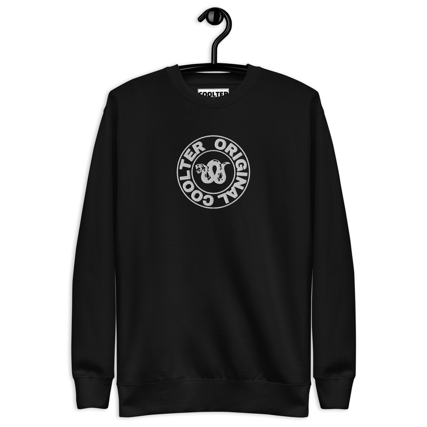 SUDADERA ALGODÓN PREMIUM CON BORDADO "LOGO COOLTER ORIGINAL"