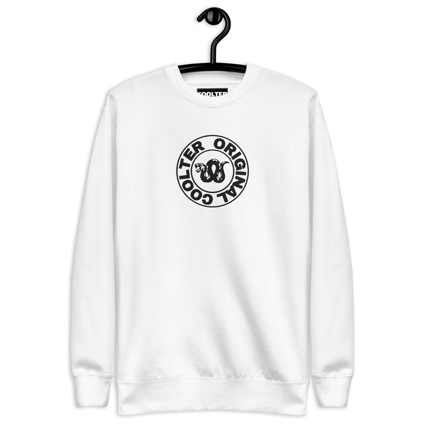 SUDADERA ALGODÓN PREMIUM CON BORDADO "LOGO COOLTER ORIGINAL"