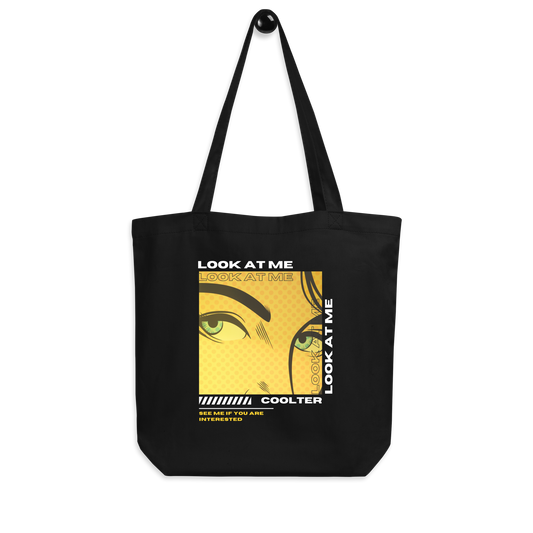 TOTE BAG ALGODÓN ORGÁNICO  "LOOK AT ME"