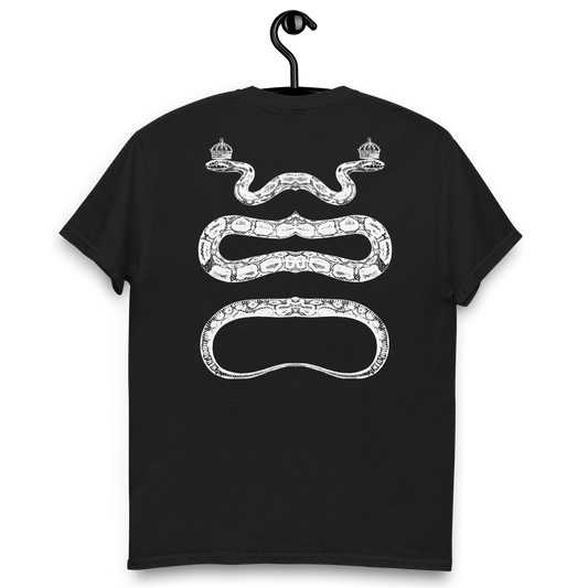 CAMISETA ALGODÓN CON BORDADO Y ESTAMPA "QUEEN SNAKE"