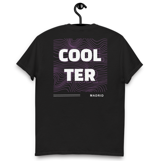CAMISETA ALGODÓN CON BORDADO Y ESTAMPA "WAVE"