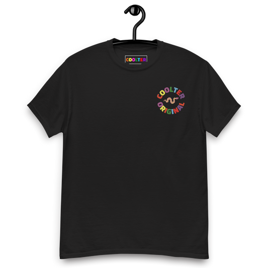 CAMISETA ALGODÓN CON BORDADO "CIRCLE RAIBOW COOLTER"