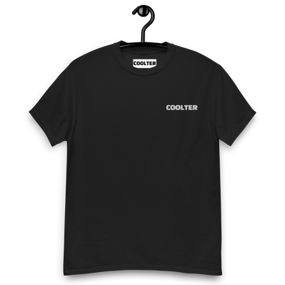 CAMISETA ALGODÓN CON BORDADO Y ESTAMPA "SKULL COOLTER"