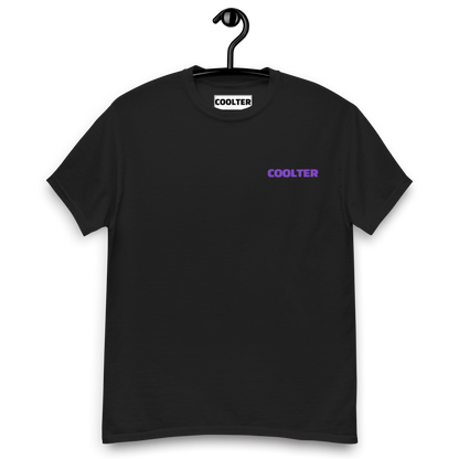 CAMISETA ALGODÓN CON BORDADO Y ESTAMPA "WAVE"