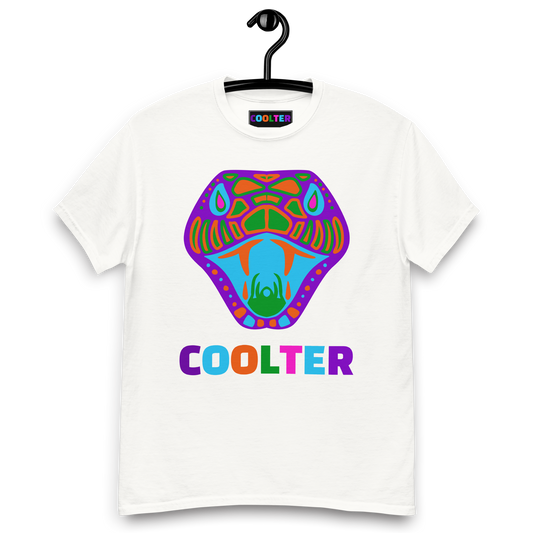 CAMISETA ALGODÓN CON ESTAMPA "PURPLE SNAKE"