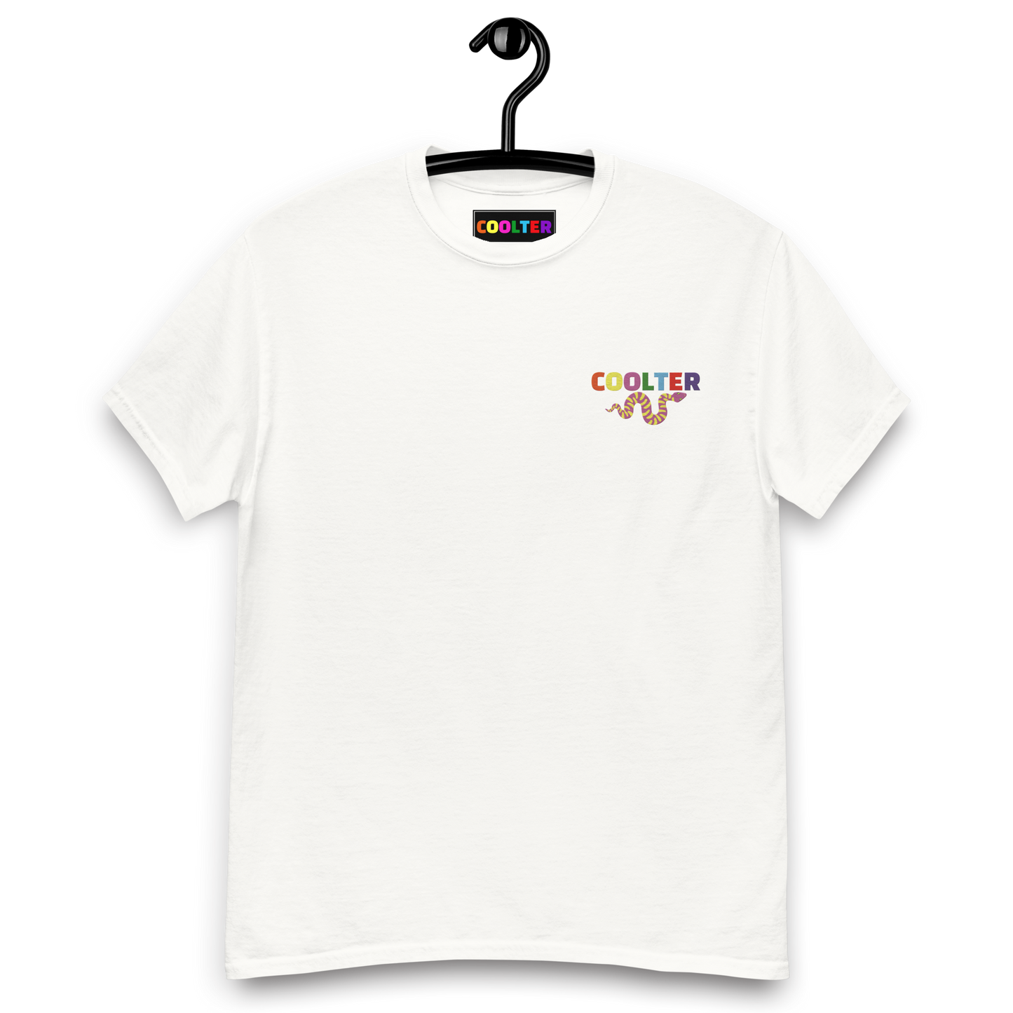 CAMISETA ALGODÓN CON BORDADO  "RAIBOW SNAKE"