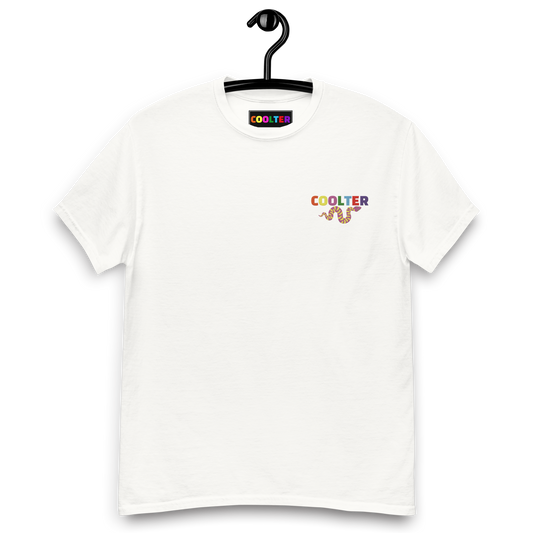 CAMISETA ALGODÓN CON BORDADO  "RAIBOW SNAKE"