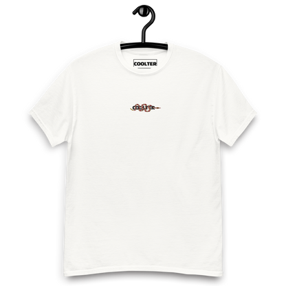 CAMISETA ALGODÓN CON BORDADO Y ESTAMPA "COOLTER TEMPTATION"