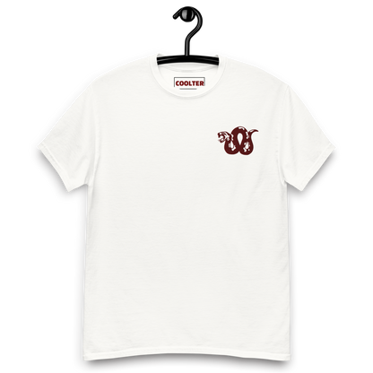CAMISETA ALGODÓN CON BORDADO Y ESTAMPA " SNAKE COOLTER"