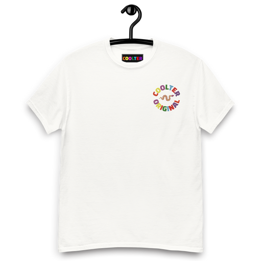 CAMISETA ALGODÓN CON BORDADO "CIRCLE RAIBOW COOLTER"
