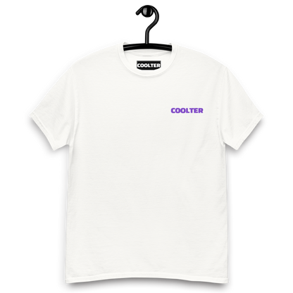 CAMISETA ALGODÓN CON BORDADO Y ESTAMPA "SKULL COOLTER"