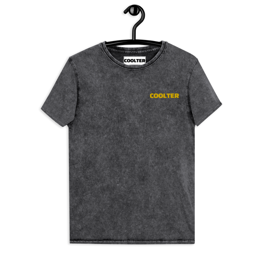 CAMISETA ALGODÓN ESTILO JEANS CON BORDADO   "COOLTER"