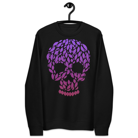 SUDADERA DE ALGODÓN ORGÁNICO PREMIUM "AUTUMN SKULL"