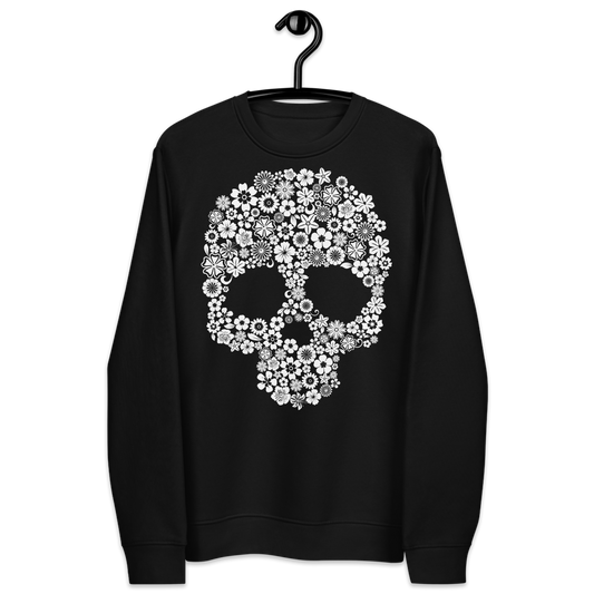 SUDADERA DE ALGODÓN ORGÁNICO PREMIUM "SPRING SKULL"