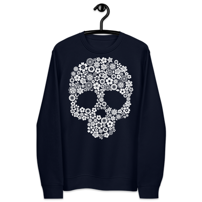 SUDADERA DE ALGODÓN ORGÁNICO PREMIUM "SPRING SKULL"