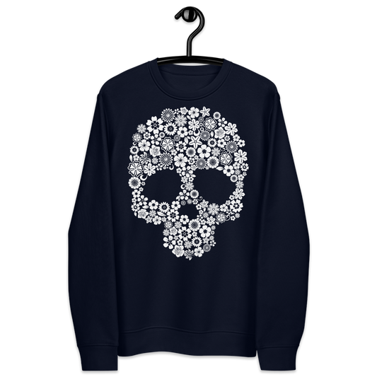 SUDADERA DE ALGODÓN ORGÁNICO PREMIUM "SPRING SKULL"
