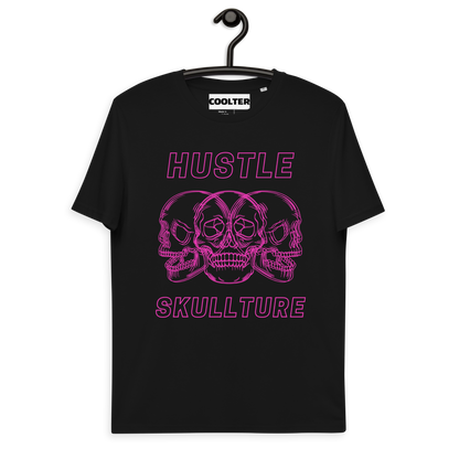CAMISETA ALGODÓN ORGÁNICO CON ESTAMPA "HUSTLE SKULLTURE"