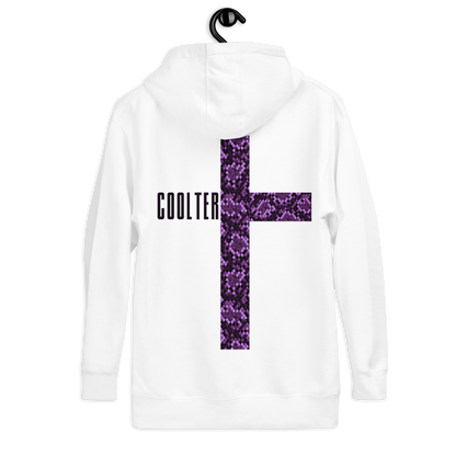 HODDIE DE ALGODÓN PREMIUM "PURPLE CROSS"