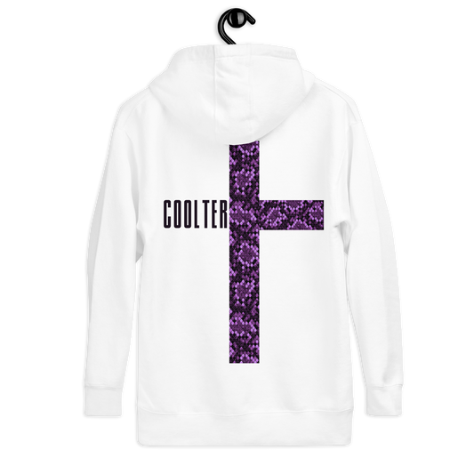 HODDIE DE ALGODÓN PREMIUM "PURPLE CROSS"