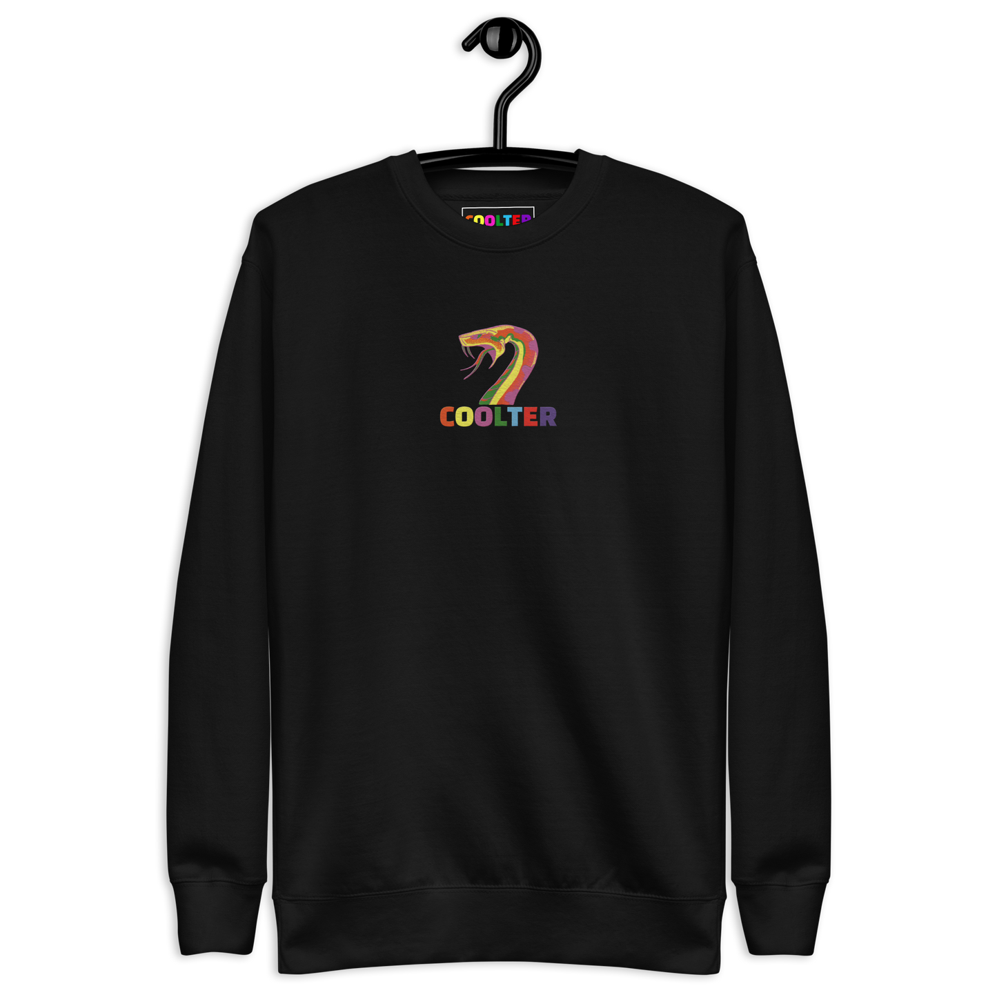 SUDADERA ALGODÓN PREMIUM CON BORDADO "WILD SNAKE"