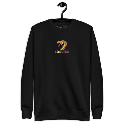 SUDADERA ALGODÓN PREMIUM CON BORDADO "WILD SNAKE"