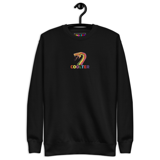 SUDADERA ALGODÓN PREMIUM CON BORDADO "WILD SNAKE"