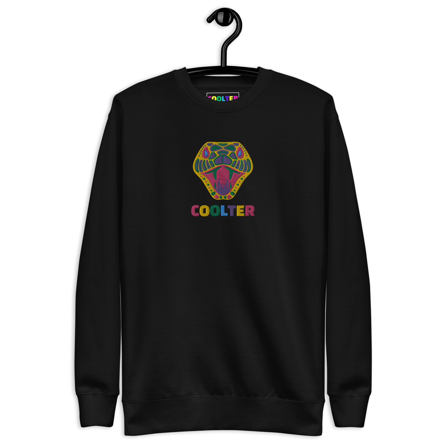 SUDADERA ALGODÓN PREMIUM CON BORDADO "YELLOW SNAKE"