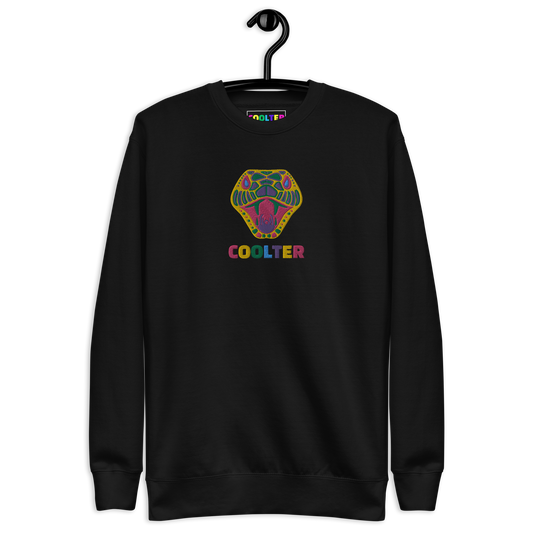 SUDADERA ALGODÓN PREMIUM CON BORDADO "YELLOW SNAKE"