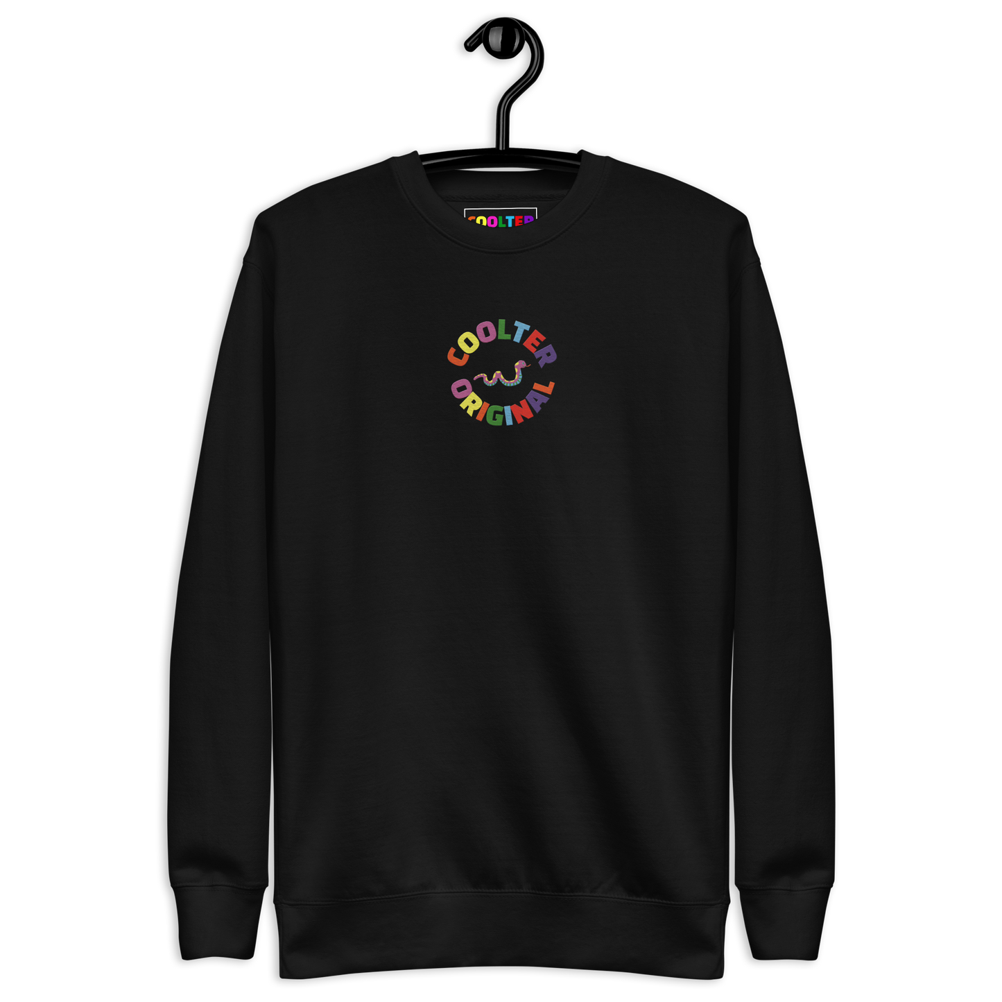 SUDADERA ALGODÓN PREMIUM CON BORDADO "RAINBOW COOLTER ORIGINAL"