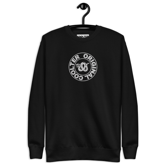 SUDADERA ALGODÓN PREMIUM CON BORDADO "LOGO COOLTER ORIGINAL"